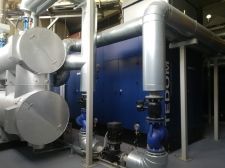 MPEC Ostróda - Podłączenie kogeneracyjnego agregatu 2,0 MW wraz z wymiennikiem spaliny-woda w układzie odzysku ciepła w kogeneracji